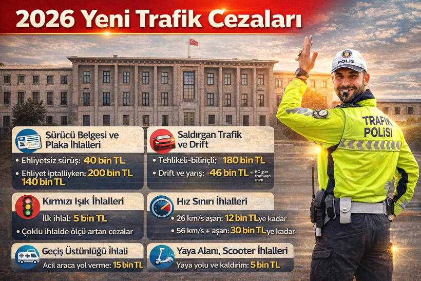 Aday Sürücülere Ağır Yaptırım: Drift ve Makasa Ehliyet İptali Teklifi Meclis'te