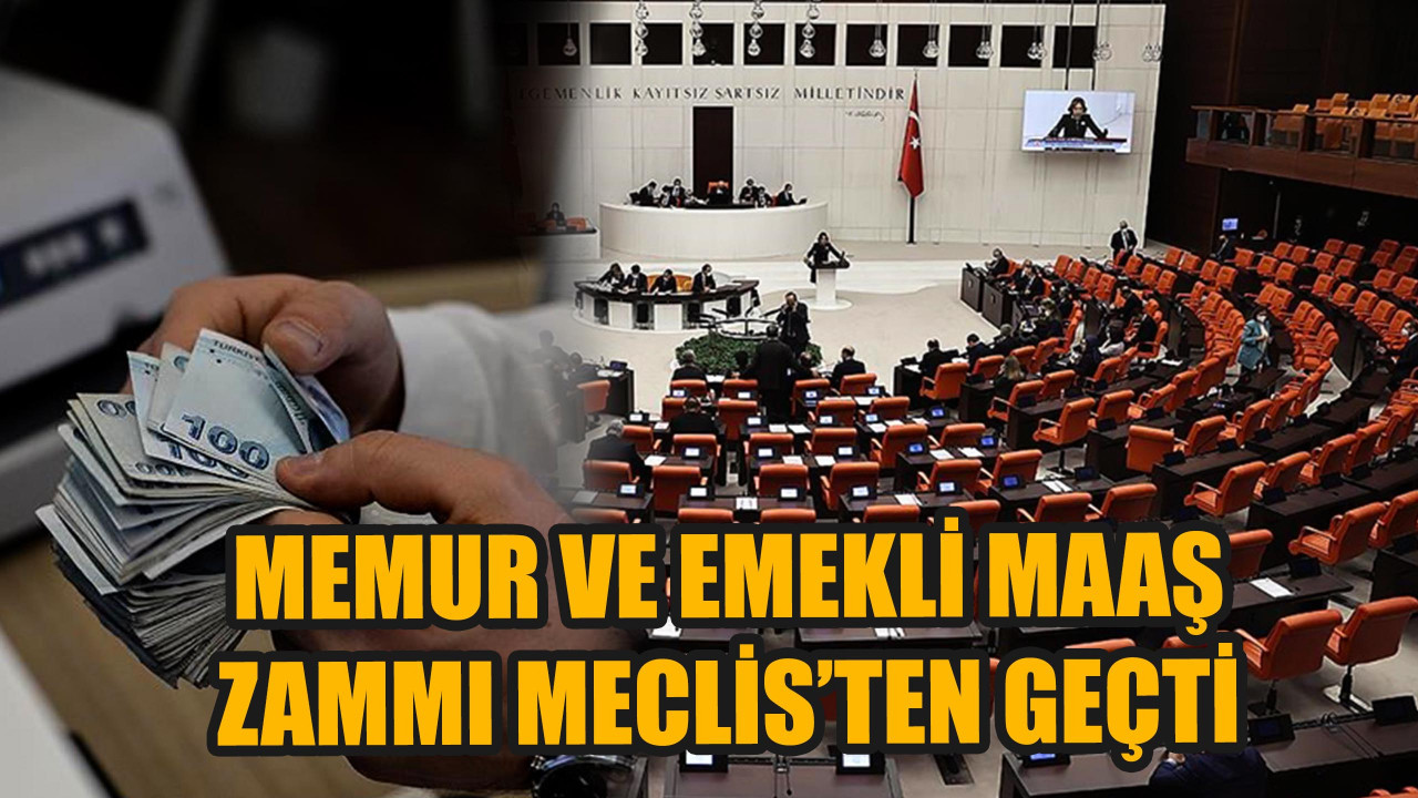 Emekli Zammı Teklifi Meclis Komisyonu'ndan Geçti: Maaşlar 23.552 TL'ye Yükseliyor