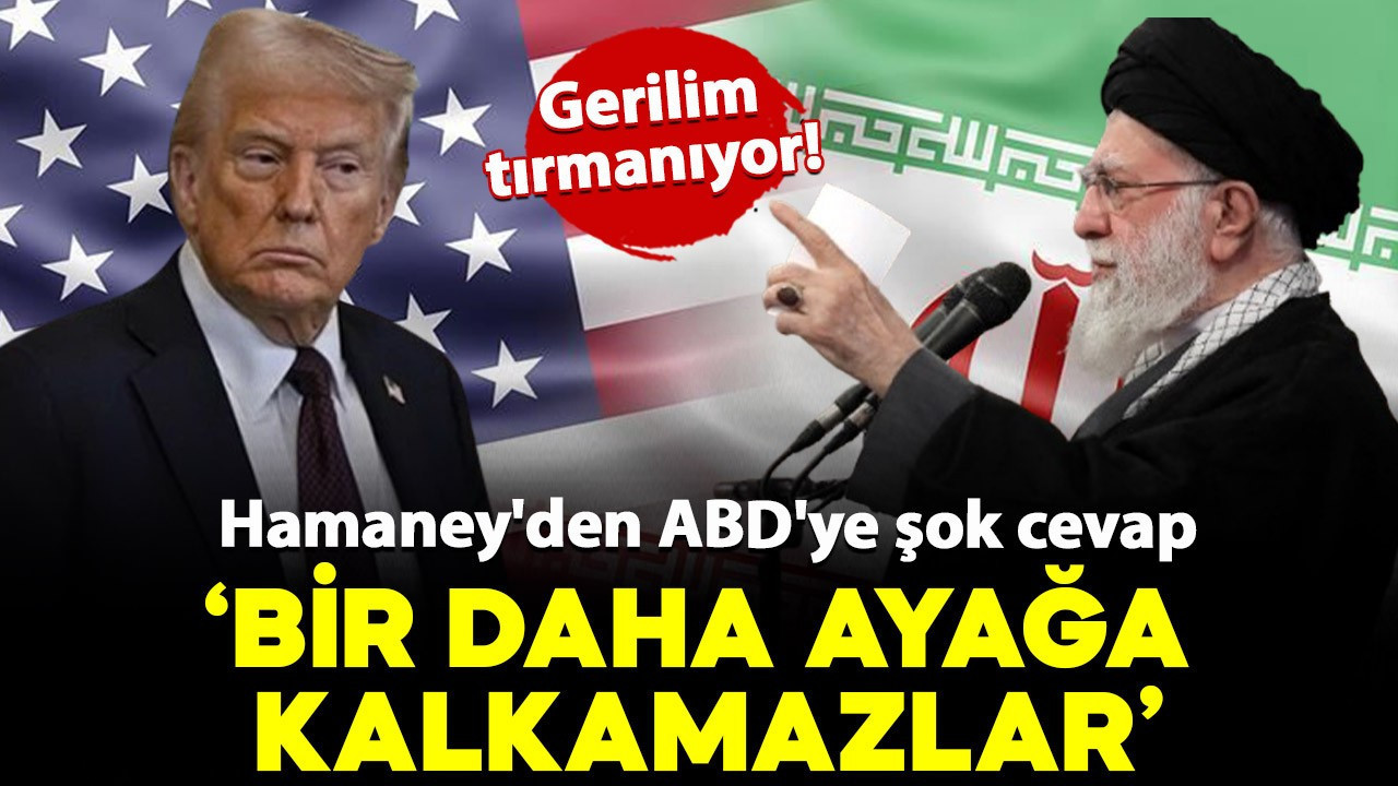 İran Dini Lideri Hamaney'den ABD'ye Sert Uyarılar ve Ders Mesajı