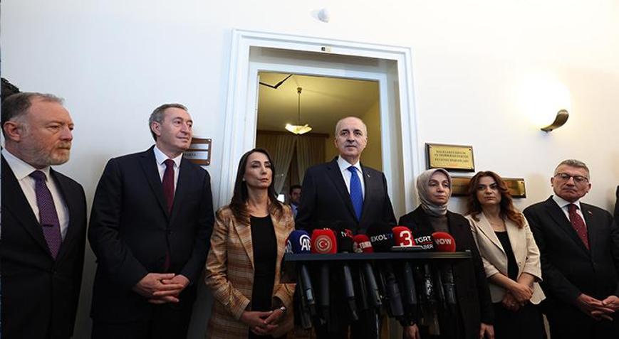 TBMM Başkanı Kurtulmuş'tan DEM Parti'ye Önemli Ziyaret